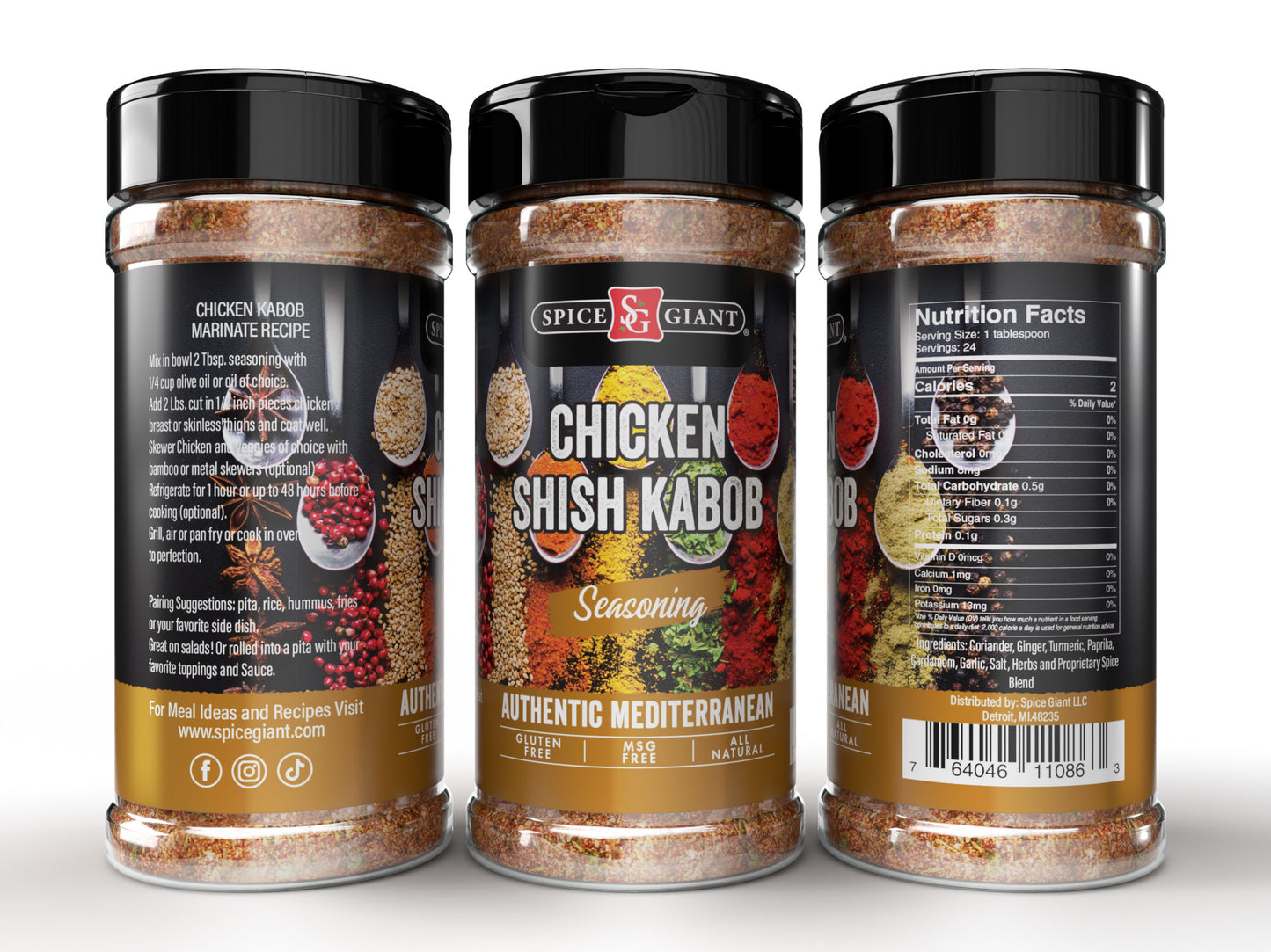 Chicken Shish Kabob Seasoning