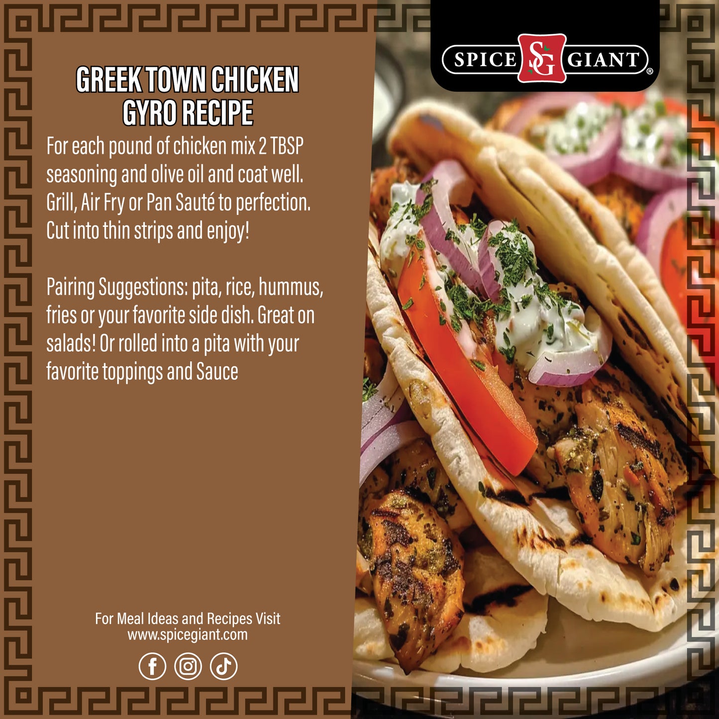 Greek Town Chicken Gyro Seasoning